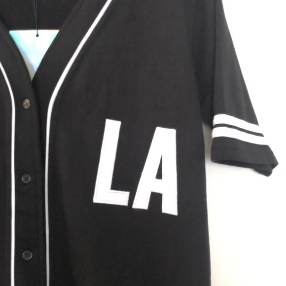 Missguided Binding Oversized Sports Dress Size 2 - Picture 3 of 8